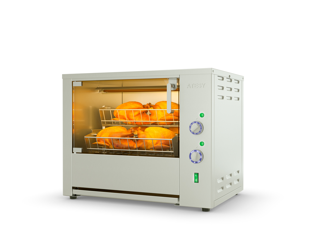 Гриль  для кур  Командор-4Э-Т (карусельный)