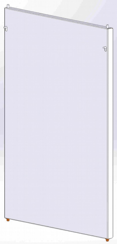 Панели задние к подставке под гриль-шашлычницу ПГШ-1030-01